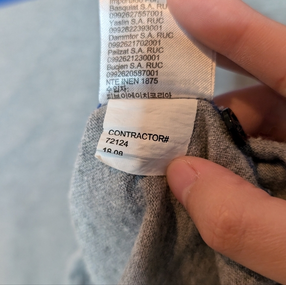 Calvin Klein 80s style polo colorblock rugby shirt long sleeve Sz M Fisherman - Picture 14 of 16